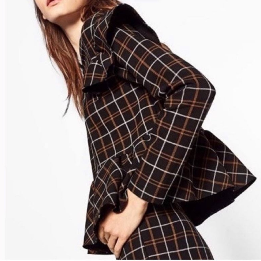 ZARA Peplum Top